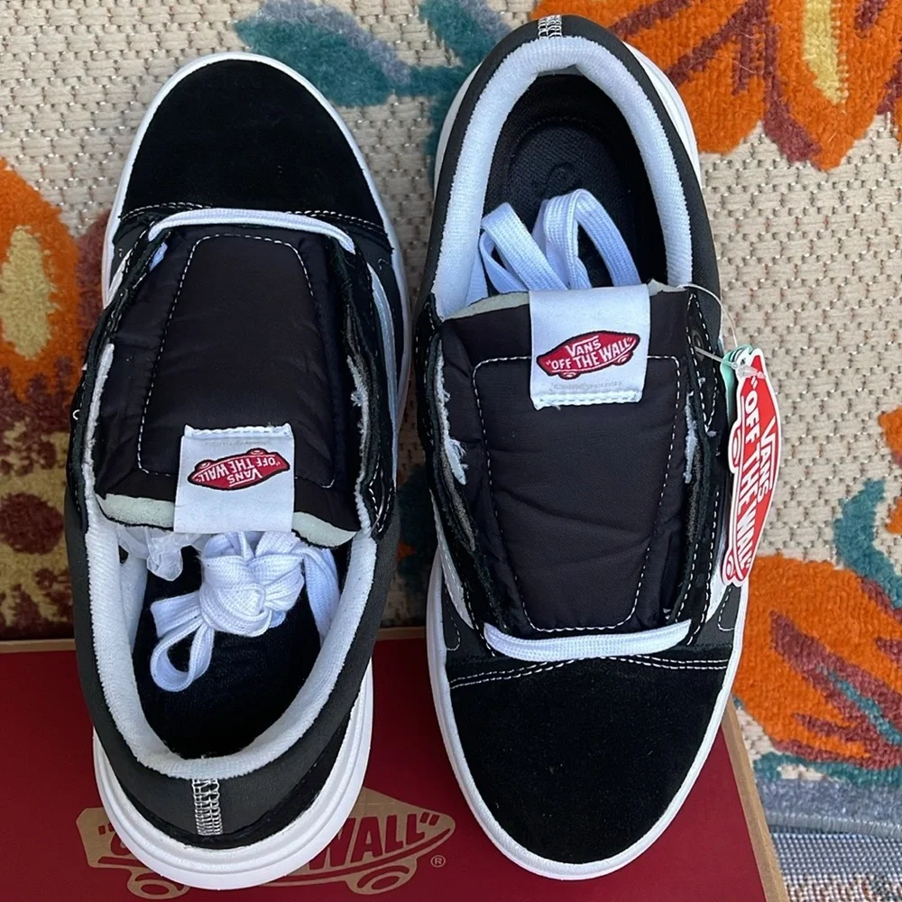Vans WMNS Oid Skool Over Black/White VN0A7Q5EBA2 Sneakers Platforms